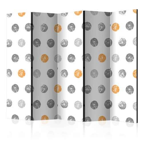 Paravan u 5 dijelova - Round Stamps II [Room Dividers] 225x172 Cijena