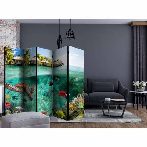 Paravan u 5 dijelova - Under the surface of water II [Room Dividers] 225x172 Cijena