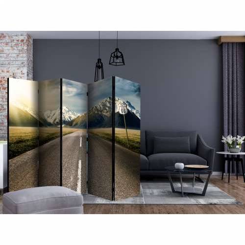 Paravan u 5 dijelova - The long road II [Room Dividers] 225x172 Cijena