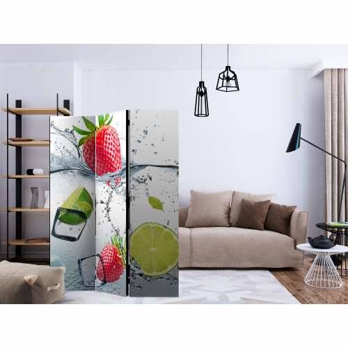 Paravan u 3 dijela - Fruit cocktail [Room Dividers] 135x172 Cijena