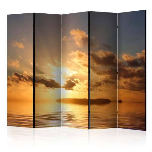 Paravan u 5 dijelova - sea - sunset II [Room Dividers] 225x172 Cijena