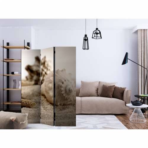 Paravan u 3 dijela - Beach and shell [Room Dividers] 135x172 Cijena