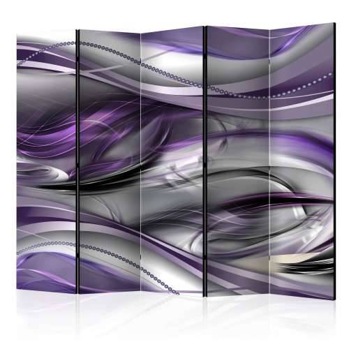 Paravan u 5 dijelova - Tunnels (Violet) II [Room Dividers] 225x172 Cijena