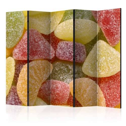 Paravan u 5 dijelova - Tasty fruit jellies II [Room Dividers] 225x172 Cijena