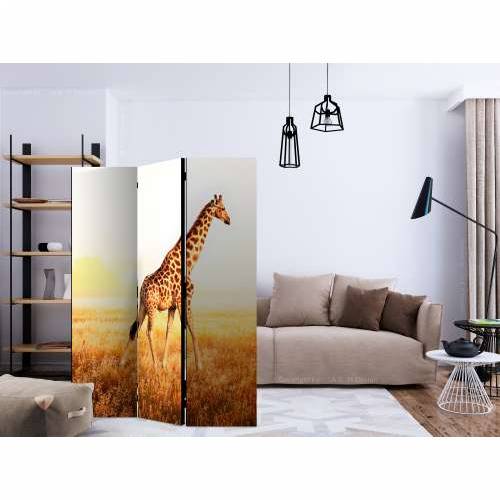 Paravan u 3 dijela - giraffe - walk [Room Dividers] 135x172 Cijena