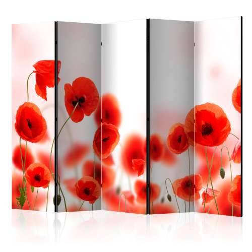 Paravan u 5 dijelova - Sleepy poppy’s land II [Room Dividers] 225x172 Cijena