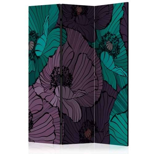 Paravan u 3 dijela - Flowerbed [Room Dividers] 135x172 Cijena