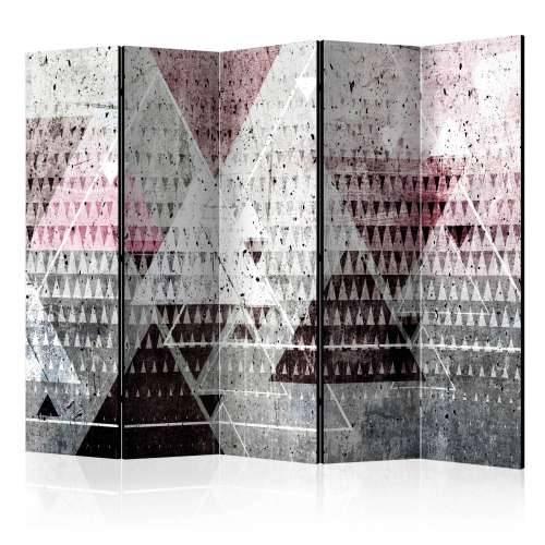 Paravan u 5 dijelova - Triangles II [Room Dividers] 225x172 Cijena