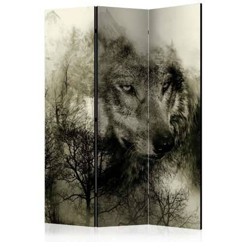 Paravan u 3 dijela - Mountain Predator (Beige) [Room Dividers] 135x172 Cijena