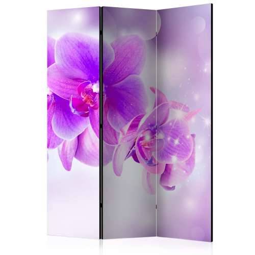 Paravan u 3 dijela - Purple Orchids [Room Dividers] 135x172 Cijena