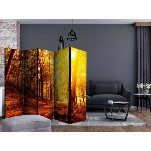 Paravan u 5 dijelova - Autumn Walk II [Room Dividers] 225x172 Cijena
