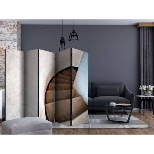 Paravan u 5 dijelova - Spiral stairs II [Room Dividers] 225x172 Cijena