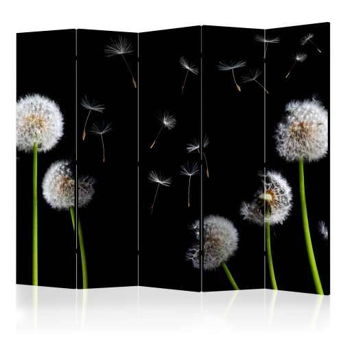 Paravan u 5 dijelova - Dandelions in the wind II [Room Dividers] 225x172 Cijena
