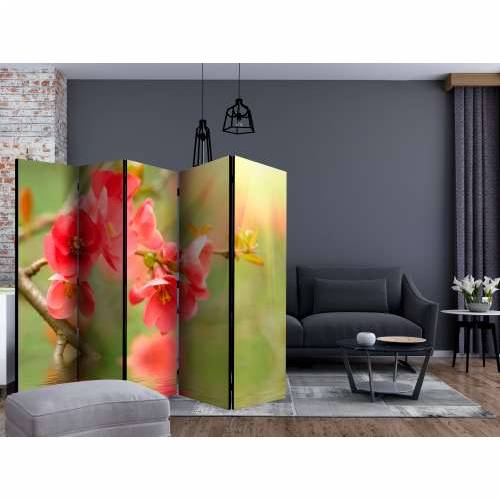 Paravan u 5 dijelova - Azalea reflected in the water II [Room Dividers] 225x172 Cijena