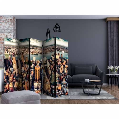 Paravan u 5 dijelova - Bird’s Eye View of New York II [Room Dividers] 225x172 Cijena
