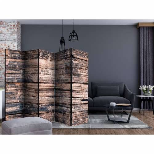 Paravan u 5 dijelova - Burnt Boards II [Room Dividers] 225x172 Cijena