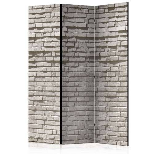 Paravan u 3 dijela - Brick Wall: Minimalism [Room Dividers] 135x172 Cijena