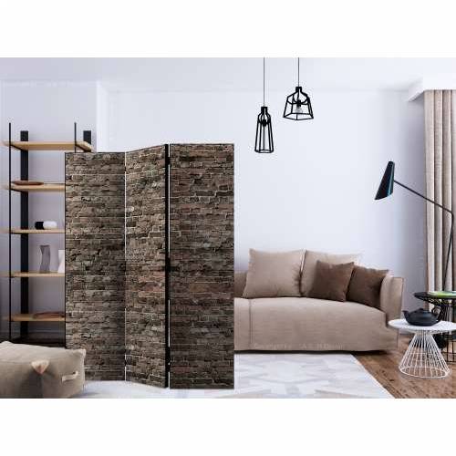 Paravan u 3 dijela - Old Brick [Room Dividers] 135x172 Cijena