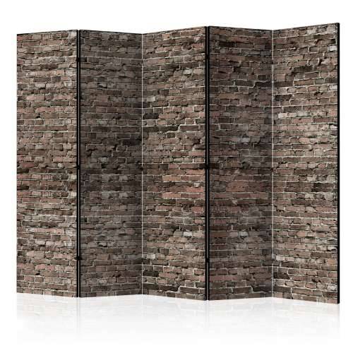 Paravan u 5 dijelova - Old Brick II [Room Dividers] 225x172 Cijena