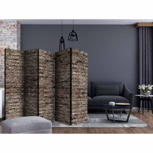 Paravan u 5 dijelova - Old Brick II [Room Dividers] 225x172 Cijena