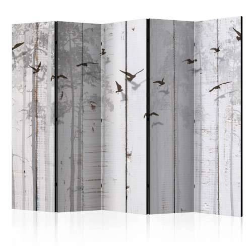Paravan u 5 dijelova - Birds on Boards II [Room Dividers] 225x172 Cijena