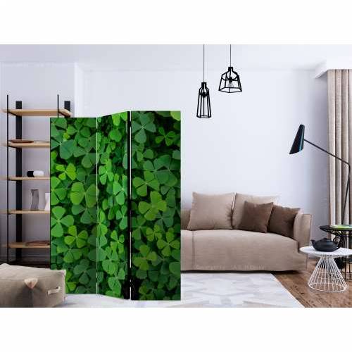 Paravan u 3 dijela - Green Clover [Room Dividers] 135x172 Cijena