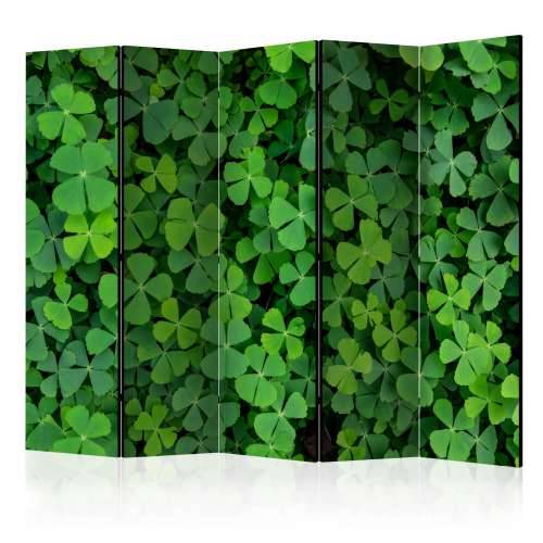 Paravan u 5 dijelova - Green Clover II [Room Dividers] 225x172 Cijena