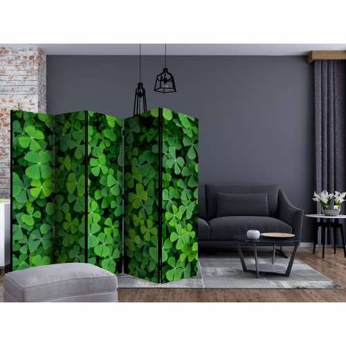 Paravan u 5 dijelova - Green Clover II [Room Dividers] 225x172 Cijena