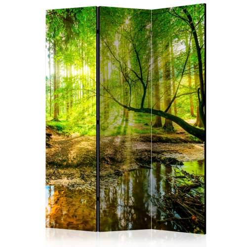 Paravan u 3 dijela - Forest Stream [Room Dividers] 135x172 Cijena