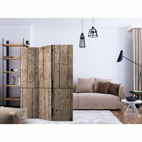 Paravan u 3 dijela - Beige Wall [Room Dividers] 135x172 Cijena
