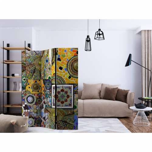 Paravan u 3 dijela - Solar Mosaic [Room Dividers] 135x172 Cijena