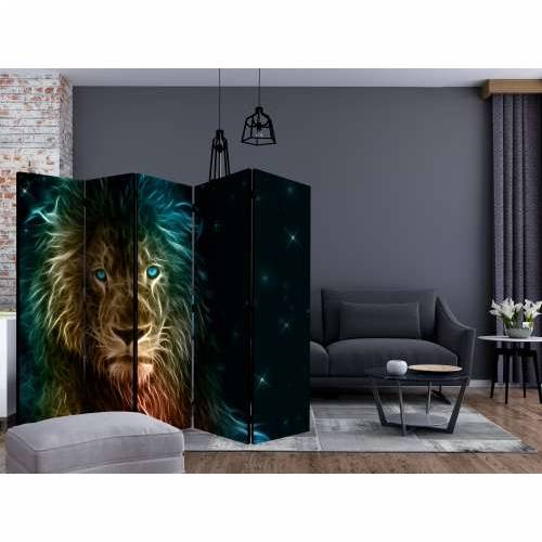 Paravan u 5 dijelova - Abstract lion… II [Room Dividers] 225x172 Cijena