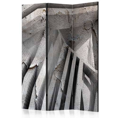 Paravan u 3 dijela - Beton 3D [Room Dividers] 135x172 Cijena