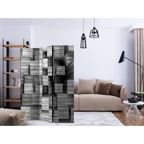 Paravan u 3 dijela - Grey Precision [Room Dividers] 135x172 Cijena