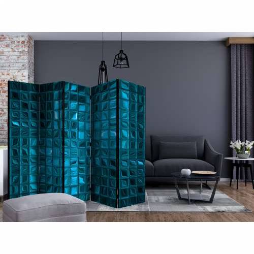Paravan u 5 dijelova - Azure Mosaic II [Room Dividers] 225x172 Cijena