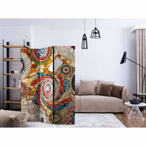 Paravan u 3 dijela - Moroccan Mosaic  [Room Dividers] 135x172 Cijena