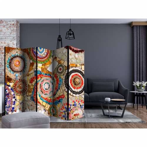 Paravan u 5 dijelova - Moroccan Mosaic  II [Room Dividers] 225x172 Cijena