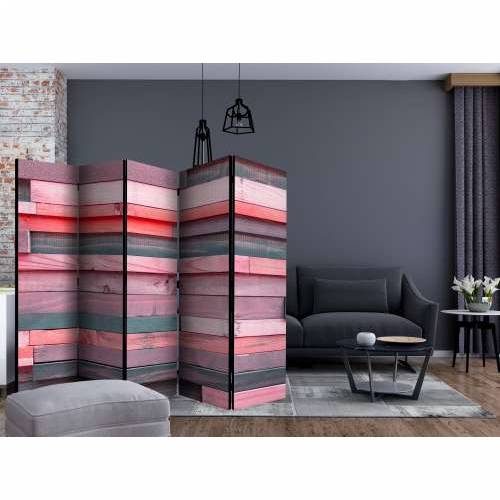 Paravan u 5 dijelova - Pink Manor II [Room Dividers] 225x172 Cijena