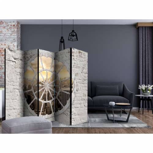 Paravan u 5 dijelova - New York: A View through the Window II [Room Dividers] 225x172 Cijena