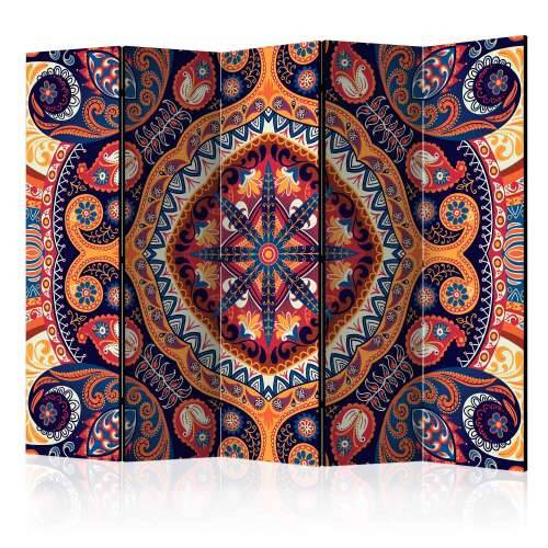 Paravan u 5 dijelova - Exotic mosaic II [Room Dividers] 225x172 Cijena
