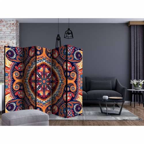 Paravan u 5 dijelova - Exotic mosaic II [Room Dividers] 225x172 Cijena