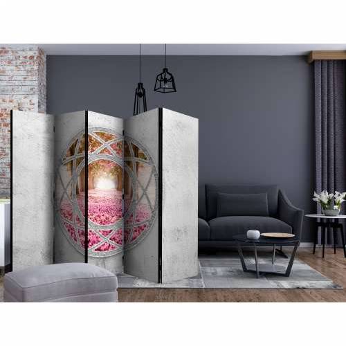 Paravan u 5 dijelova - Enchanted window II [Room Dividers] 225x172 Cijena