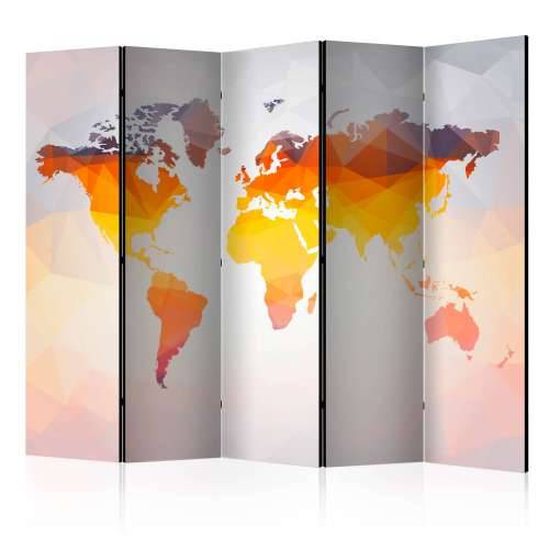 Paravan u 5 dijelova - Rusty II [Room Dividers] 225x172 Cijena