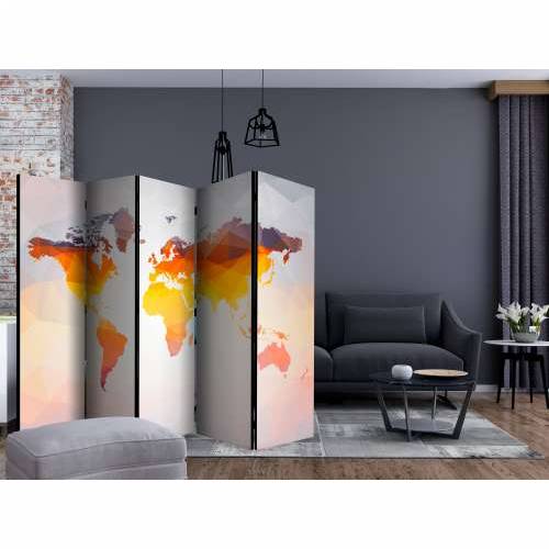 Paravan u 5 dijelova - Rusty II [Room Dividers] 225x172 Cijena