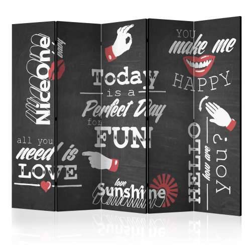 Paravan u 5 dijelova - Perfect day II [Room Dividers] 225x172 Cijena