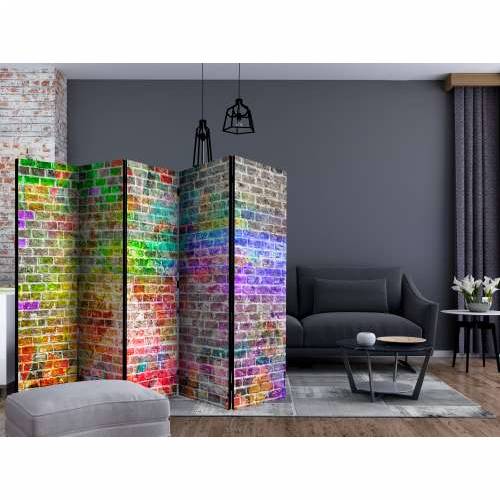 Paravan u 5 dijelova - Rainbow Wall II [Room Dividers] 225x172 Cijena