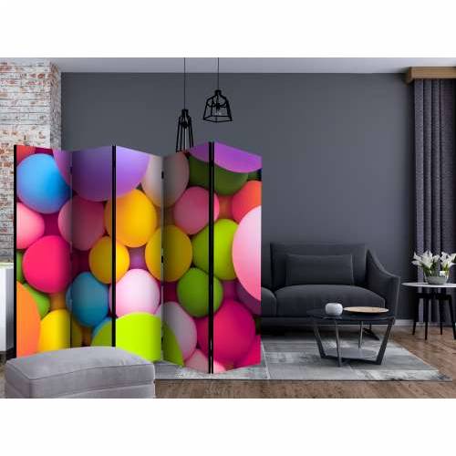 Paravan u 5 dijelova - Colourful Balls II [Room Dividers] 225x172 Cijena