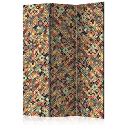 Paravan u 3 dijela - Rainbow Mosaic [Room Dividers] 135x172 Cijena