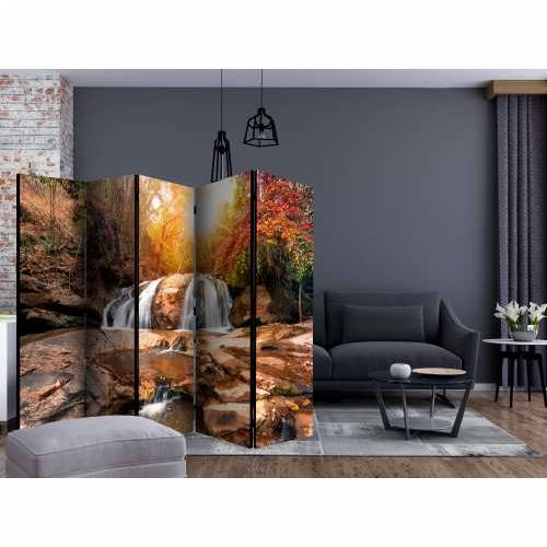 Paravan u 5 dijelova - Silent Waterfall II [Room Dividers] 225x172 Cijena