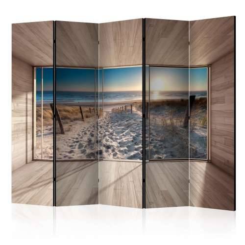 Paravan u 5 dijelova - Modern Lounge: By the Sea II [Room Dividers] 225x172 Cijena